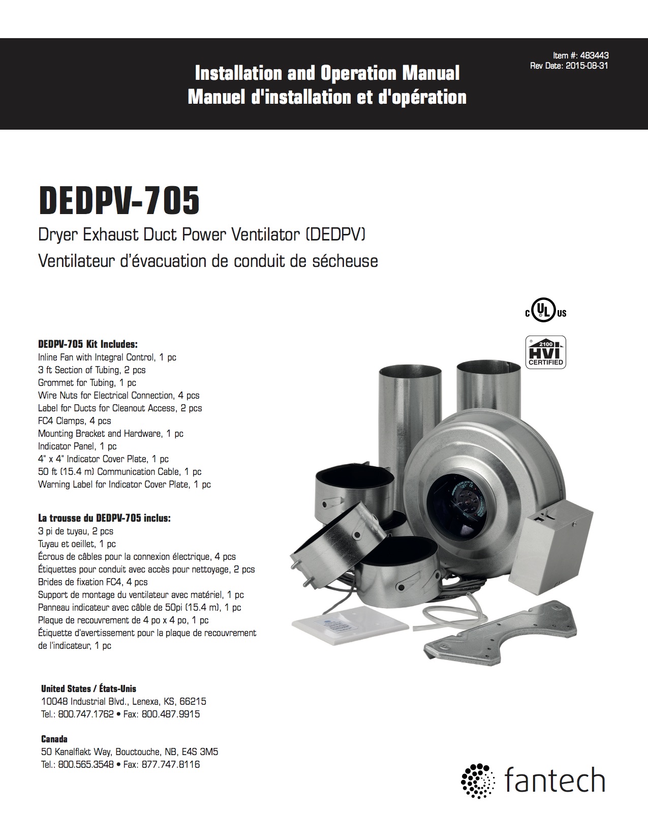 DPV22-2 DEDPV - Fans & accessories - Products - Fantech